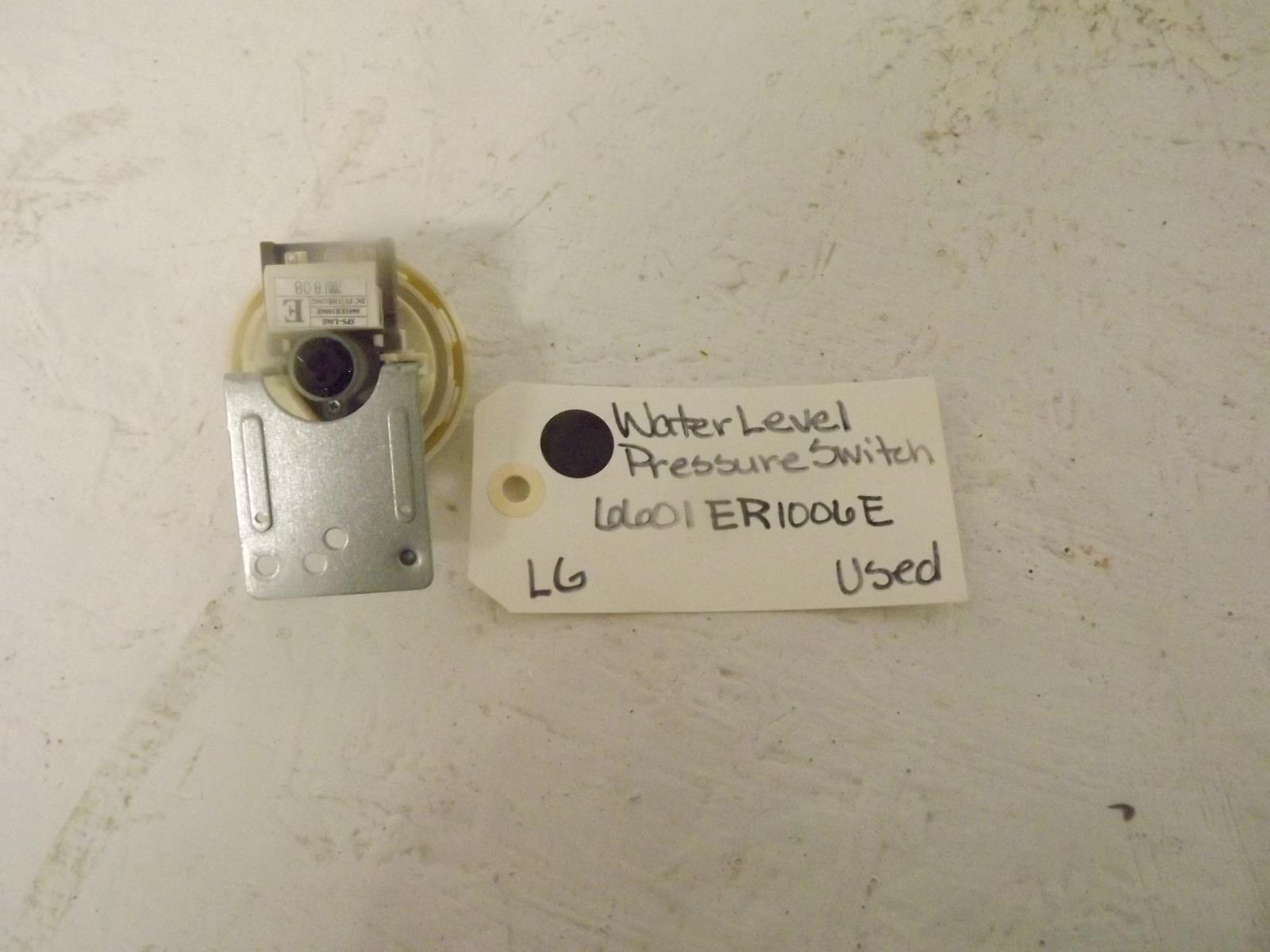 LG Washer 6601ER1006E Water Level Pressure Switch Used LG Washer 6601ER1006E Water Level Pressure Switch Used